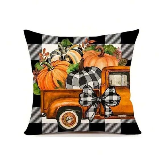 Fall Decor Harvest Throw Pillow Covers - Picture 6 of 11